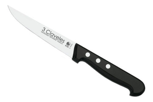 Cuchillo Cocina Tres Claveles Inox Mango Abs 18cms