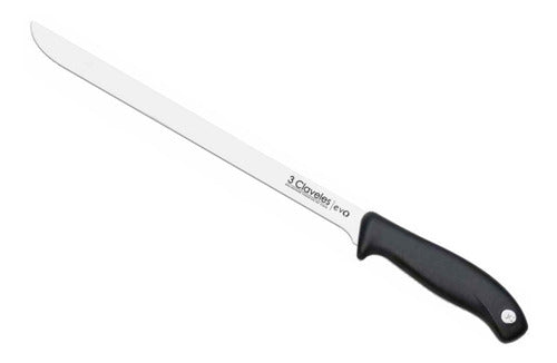 Cuchillo Tres Claveles Jamonero Serie Evo 25 Cms