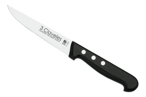 Cuchillo Tres Claveles Inox Mango Abs5 13,5cms Cocina