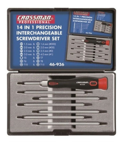 Atornillador Crossman Joyero 14 En 1