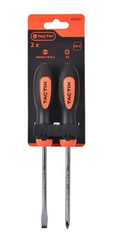 Atornillador Tactix Jgo. 2 Pzas