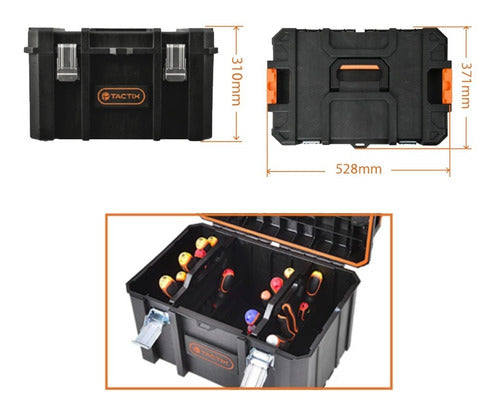 Caja Herramientas C/organizador 37,1x52,8x28,4 Cm.