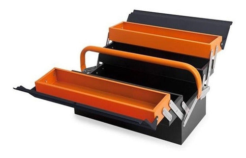 Caja Herramientas Metálica 5 Bandejas Plegables Kendo