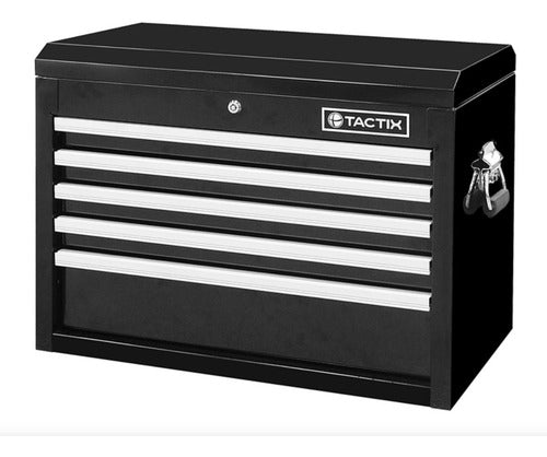 Caja Herramientas Tactix Tipo Estante 5 Bandejas