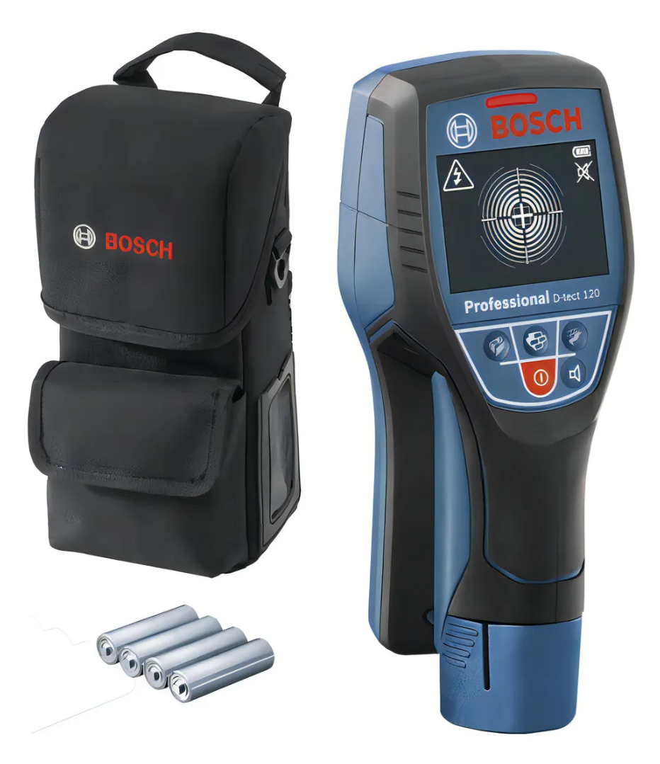 Detector De Materiales Bosch D-tect 120 Hasta 120mm Color Azul Marino