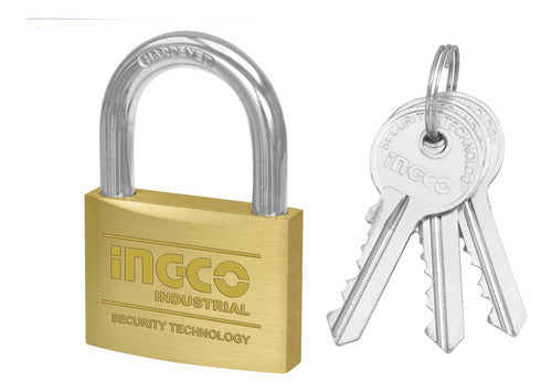 Candado De Seguridad Industrial 70mm Ingco