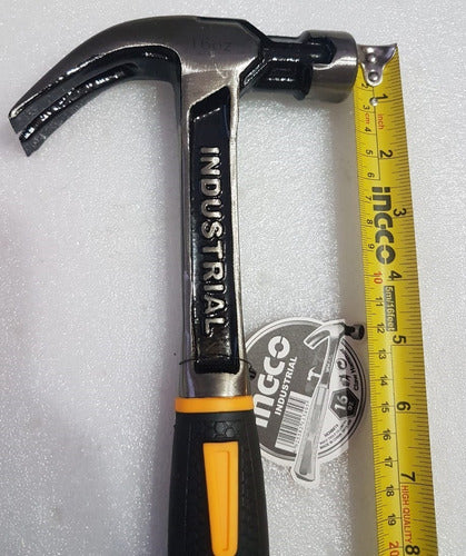 Martillo Carpintero Ingco Metalico 16 Oz Hch8816