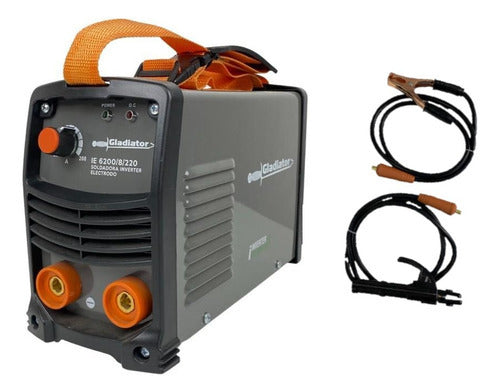 Soldadora Inverter 200 Amp+amoladora 41/2+discos - Gladiator Frecuencia 50-60hz Color Gris Oscuro