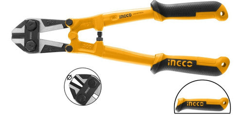 Pinzas Cortadoras De Varillas Recubiertas De Goma Cr-v 42 - Ingco