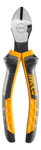 Alicate Corte Diagonal 7 180mm Industrial Ingco Heavy Duty