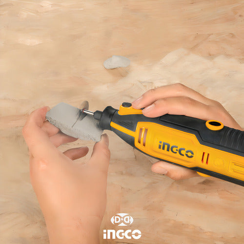 Herramienta Rotativa Mini Torno Multiuso 130w 10000-35000rpm Con 109 Accesorios