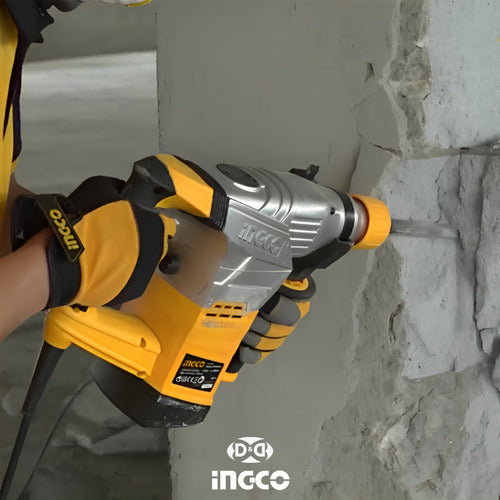 Rotomartillo Industrial Electroneumático 1800w 7 Joule 850rpm + Brocas + Cinceles