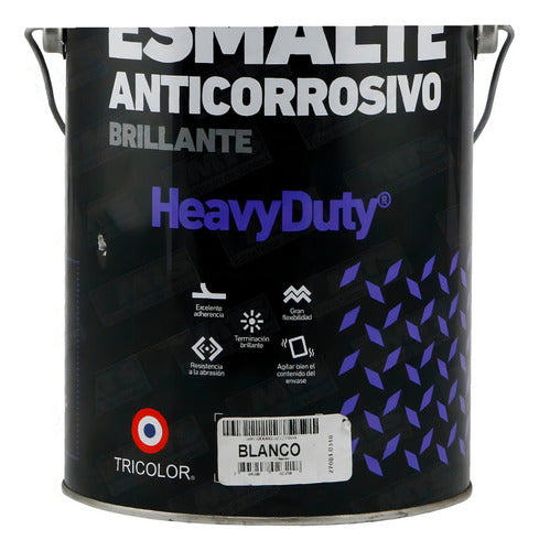 Anticorrosivo Esmalte 1gl Negro Heavy Duty Tricolor