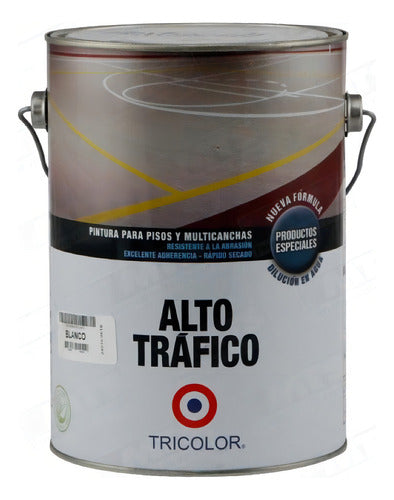 Tricolor Pint Piso A.trafico Blanco Gl