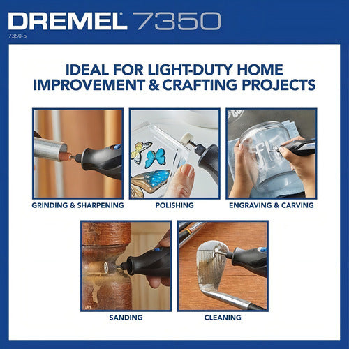 Dremel 7350 Inalambrico + 5 Accesorios