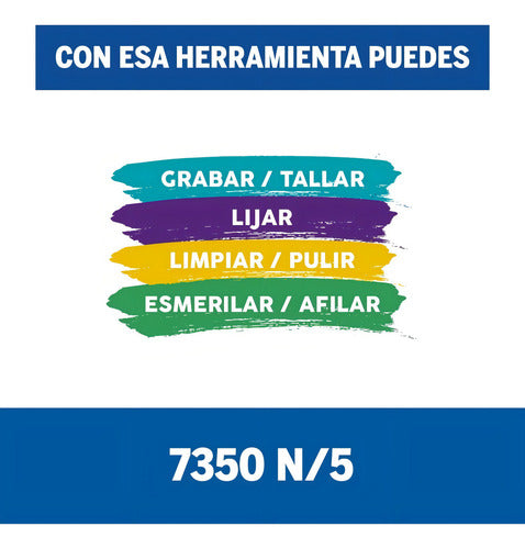 Dremel 7350 Inalambrico + 5 Accesorios