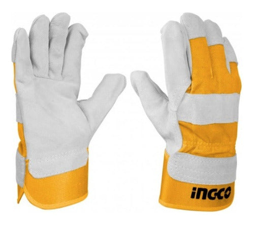 Guante De Cuero Ingco Talla 10,5 Profesional Hgvc01