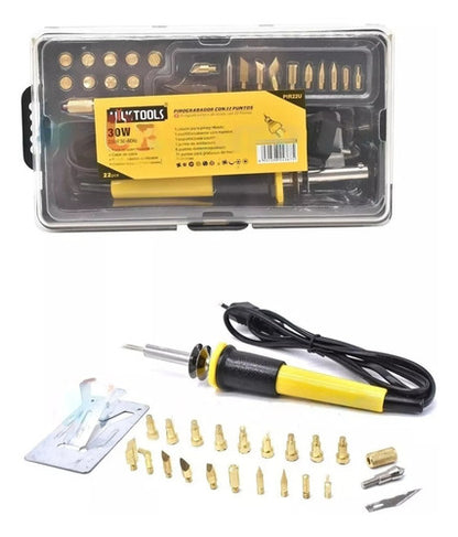 Cautin Electrico Pirograbador Madera Cuero Uyustools