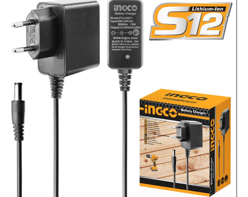 Cargador Ingco 12-v S2 Carga 2 Horas