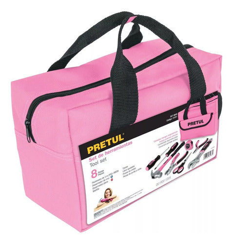 Set Juego De Herramientas 8 Piezas Para Damas Pretul Set-ma8
