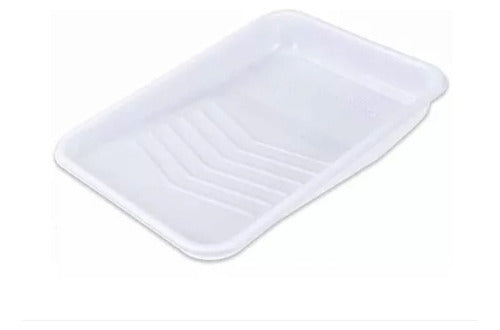 Kit Bandeja Para Pintar Metal Con 5 Plantillas Desechables