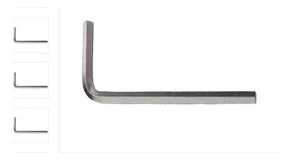 Llave Allen Pulida De 7 Mm