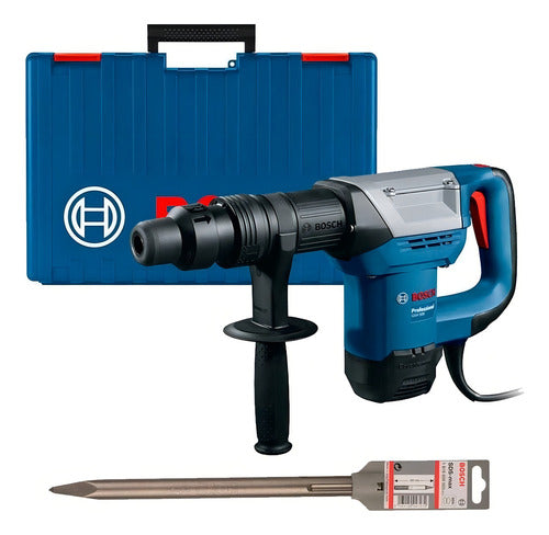 Martillo Demoledor Bosch Gsh 500 1100w 7,5 Jouls Con Maletín Color Azul