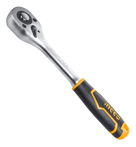 Llave Chicharra Cuadrante 3/8 Pulgadas Ingco Color Único Color