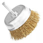 Cepillo Copa De Alambre Con Vástago P/taladro 50mm (2 )