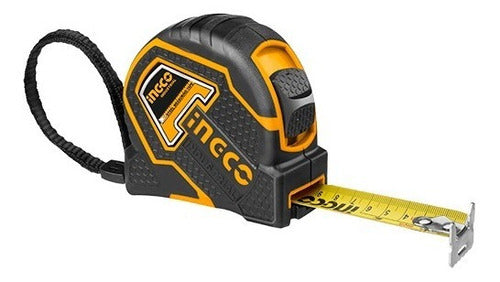 Huincha Medir Cinta 8mts X 25mm Hoja Nailon Ingco Hsmt8808