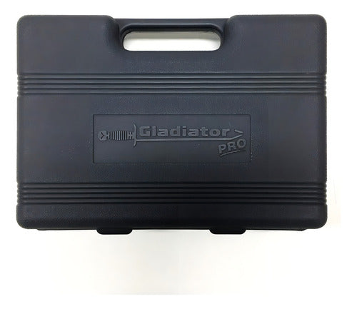 Juego De Tubo, Llave Crique Métrico Gladiator Pro - Jt8211/2 Color Plateado