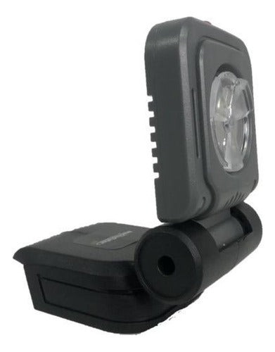 Linterna Recargable 18v (no Incluye Bateria) Gladiator Pro Color De La Linterna Gris Oscuro