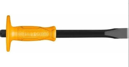 Cincel Punta Plana Con Grip 22x250 Mm Marca Ingco Hccl082210