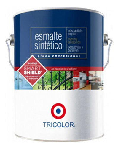 Esmalte Sintético Profesional 1 Galón Blanco Tricolor