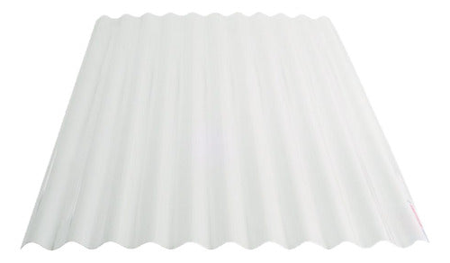 Policarbonato Ondulado Clear Leker 0,5mmx81x250cm