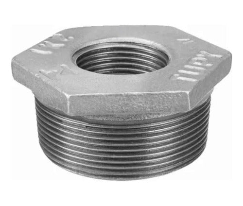 Bushing Galv.  1   X 1/2  Tupy  (iso 9002)