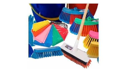 Escobillon Eva Pvc Extra Suave , C/mango