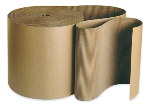 Rollo Cartón Corrugado 10 Metros X 0,6m (embalaje)