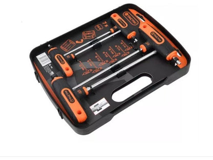 Juego Llaves Allen 7 Piezas Tipo T Punta Torx Tactix