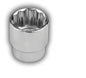 Llave Dado Crossman 3/4 Dr. 12 Pta. 33 Mm