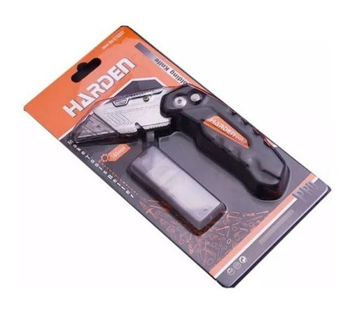 Cuchillo Retractil Multiproposito Harden + 10 Repuestos
