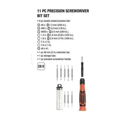Kit Destornilladores Precision Juego De Atornilladores 11-1