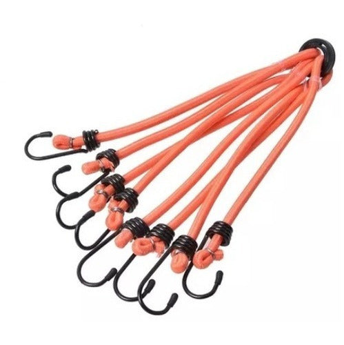 Pulpo Elástico 8 Brazos (amarra Elásticas) 8mm X 60cm Tactix