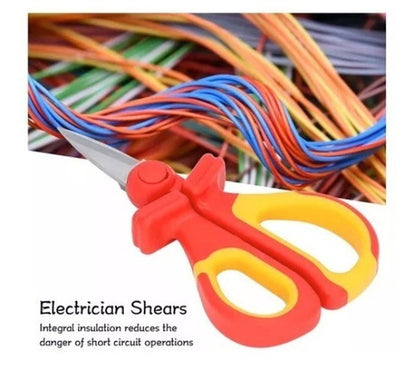 Tijera Electricista Aislada 1000v Para Cortar Cables Tactix