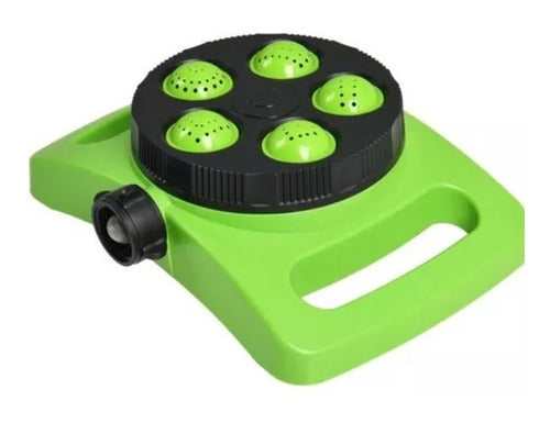 Aspersor Torre Riego De 5 Patrones Para Manguera Yardsmith