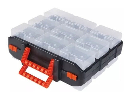 Caja Organizador Tactix 3 Plast Doble Lado 16 Caj