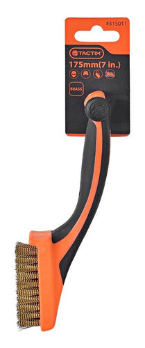 Escobilla Removedor  Con Cerda De Bronce 7  Tactix