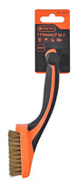 Escobilla Removedor  Con Cerda De Bronce 7  Tactix