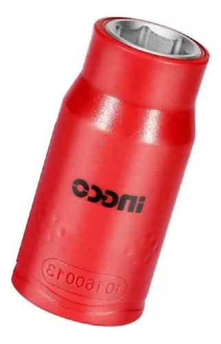 Llave Dado Aislado Ingco 1000v 1/2  Dr - 10 Mm 6 Puntas