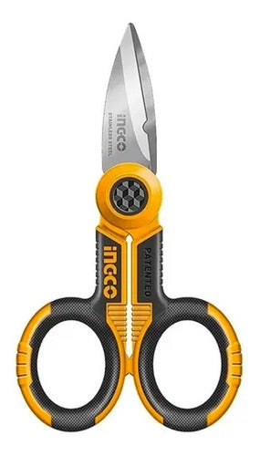 Tijera Electricista Cortar Cables 145mm Ingco Profesional